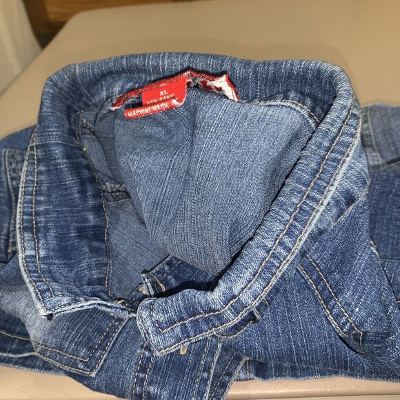 Solo Jeans Women’s Jean Jacket Size XL Blue - Picture 7 of 7